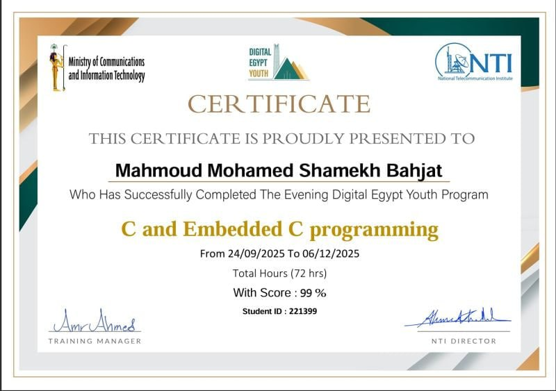 C and Embedded C programming