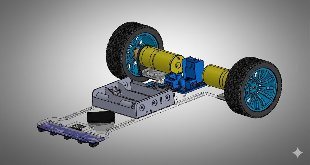 Line follower robot project